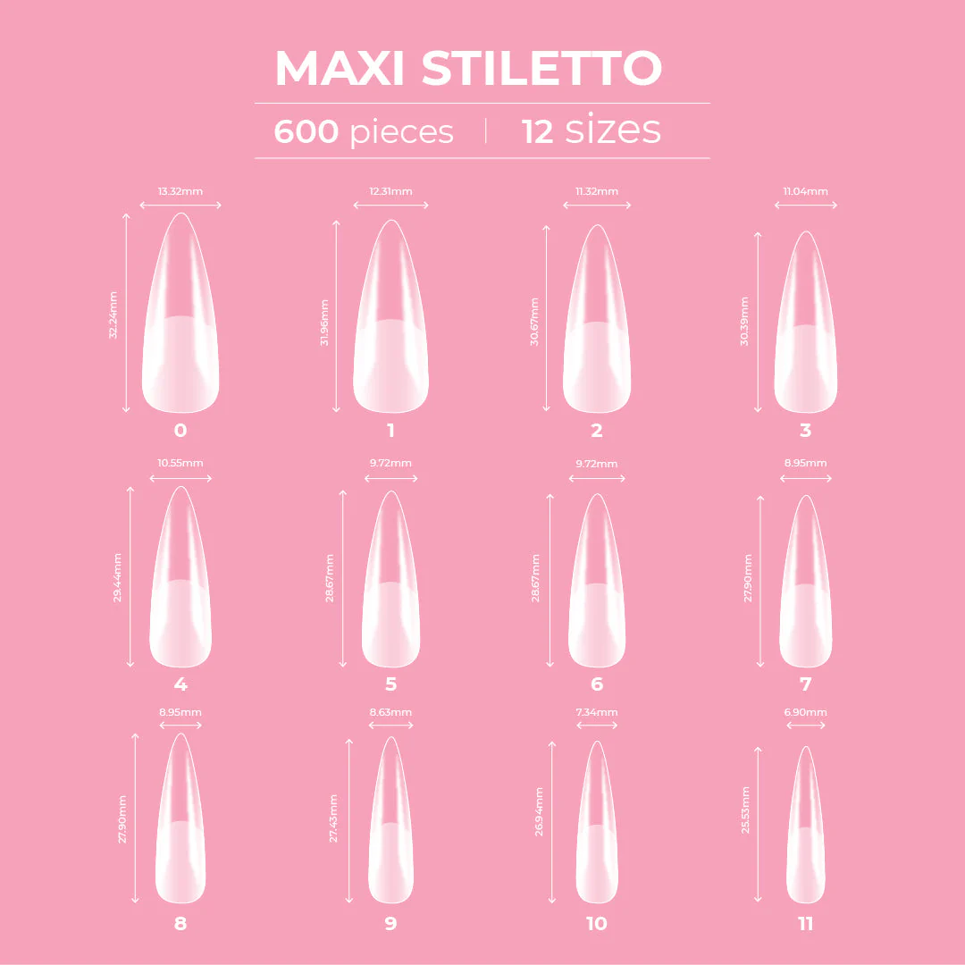 Dream Coverage Full Tips - Stiletto - Image 9